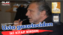 USTA GAZETECİ METİN YAZICI'DAN 2 KİTAP BİRDEN