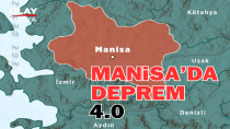 MANİSA'DA KORKUTAN DEPREM: 4.0