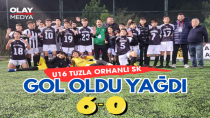 U16 TUZLA ORHANLISPOR KEYİF YAPTI: 0-6