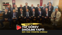 TÜRKİYE GAZETECİLER FEDERASYONU YÖNETİMİ GÖREV DAĞILIMI YAPTI