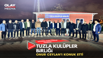 TUZLA KULÜPLER BİRLİĞİ TUZLA BELEDİYESİ GENÇLİK VE SPOR MÜDÜRÜ ONUR CEYLAN'I KONUK ETTİ