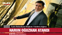 HARUN OĞUZHAN BAŞKAN YARDIMCISI OLARAK ATANDI