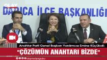 ANAHTAR PARTİ GENEL BAŞKAN YARDIMCISI EMİNE KÜÇÜKALİ DARICA’DA: ''ÇÖZÜMÜN ANAHTARI BİZDE''