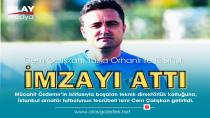 CEM ÇALIŞKAN, TUZLA ORHANLI İLE EL SIKIŞTI