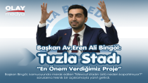 TUZLA STADI'NIN TRİBÜNLERİ DAYANIKSIZ OLDUĞU İÇİN ÜSTÜNÜ KAPATAMADIK!
