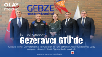 İLK TÜRK ASTRONOT ALPER GEZERAVCI GTÜ'DE