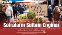 TUZLA PAZARLARINDA ENGİNARIN TANESİ 70 TL!