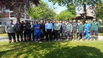Tuzla Belediye Başkanı Bingöl mesai arkadaşlarıyla bayramlaştı