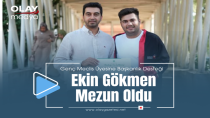 TÜRKİYE'NİN EN GENÇ MECLİS ÜYELERİNDEN EKİN GÖKMEN MEZUN OLDU