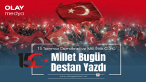 15 TEMMUZ DEMOKRASİ VE MİLLİ BİRLİK GÜNÜ KUTLU OLSUN