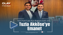 TUZLA SİYASETİNDE YENİ DÖNEM: KURUCU İLÇE BAŞKANLIĞI'NA BÜLENT AKKÖSE ATANDI
