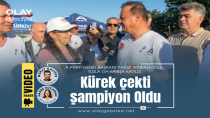 ANAHTAR PARTİ GENEL BAŞKANI YAVUZ AĞIRALİOĞLU TUZLA'DA KÜREK ÇEKTİ