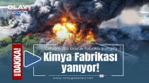 ORHANLI MAHALLESİ'NDE FABRİKA YANGINI!