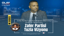 ZAFER PARTİSİ TUZLA İLÇE BAŞKANI MERT ERKUT VİZYONUNU AÇIKLADI