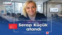 CHP TUZLA İLÇE ÖRGÜTÜ KADIN KOLLARI BAŞKANLIĞI'NA SERAP KÜÇÜK GETİRİLDİ