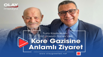 TUZLA KAYMAKAMI ÜMİT HÜSEYİN GÜNEY KORE GAZİSİ PİYADE ER ABDULLAH KIR'I ZİYARET ETTİ