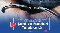 TUZLA'DA ŞANTİYE HIRSIZLARINA DARBE