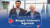EREN ALİ BİNGÖL AZİZİ YILDIRIM'I AĞIRLADI
